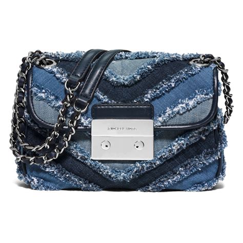 michael kors women's crossbody bags|michael kors denim crossbody bag.